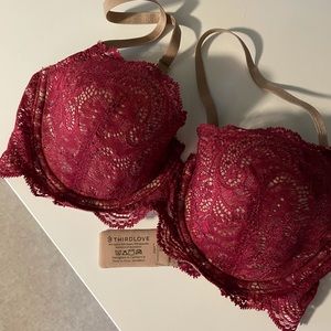 Third Love 32D Lace Demi - never worn